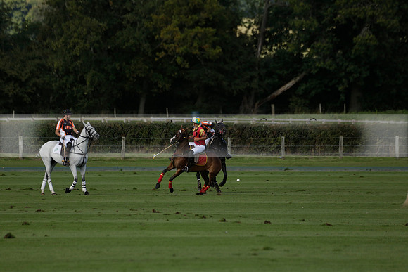 Four Quarters Black (black) v BHC (red) in a Autumn Cup polo match on Ambersham 2 at Cowdray Park Polo Club on Friday 20 September 2013 www.polopictures.co.uk