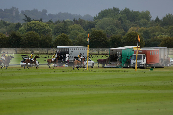 Maiz Dulce (green) v Las Esterellas (yellow) in the PSI Final polo match at Cowdray Park Polo Club on Ambersham 2 on Sunday 2013.09.08 www.polopictures.co.uk