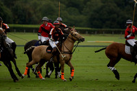 Four Quarters Black (black) v Clashleigh (red)in a Jaeger Le Coultre Autumn Cup polo match played on Ambersham 2 at Cowdray Park Polo Club on Wednesday 2013.09.11 www.polopictures.co.uk