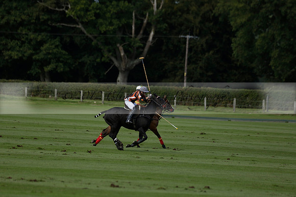Four Quarters Black (black) v BHC (red) in a Autumn Cup polo match on Ambersham 2 at Cowdray Park Polo Club on Friday 20 September 2013 www.polopictures.co.uk