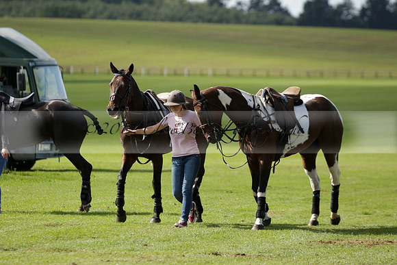 Four Quarters Black (black) v BHC (red) in a Autumn Cup polo match on Ambersham 2 at Cowdray Park Polo Club on Friday 20 September 2013 www.polopictures.co.uk