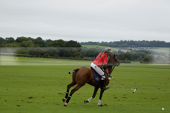 Four Quarters Black (black) v Clashleigh (red) in the Autumn Cup subsidiary final polo match on Ambersham 2 at Cowdray Park Polo Club on Sunday 22 September 2013 www.polopictures.co.uk