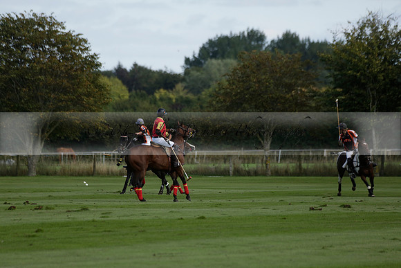 Four Quarters Black (black) v BHC (red) in a Autumn Cup polo match on Ambersham 2 at Cowdray Park Polo Club on Friday 20 September 2013 www.polopictures.co.uk