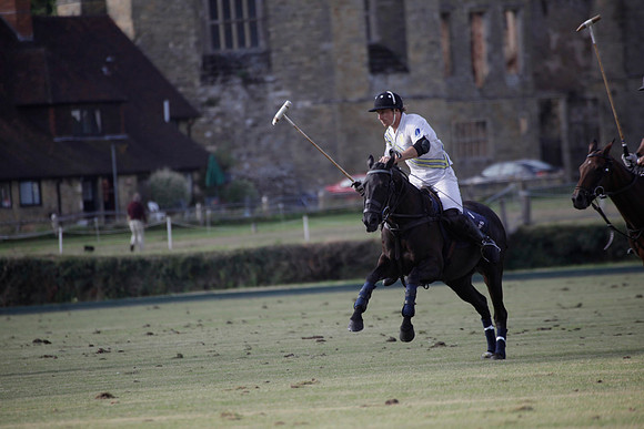 Summit v Combe Place in a West Sussex Cup polo match played on River at Cowdray Park Polo Club on Tuesday 21 August 2012