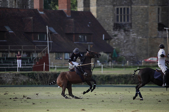 Summit v Combe Place in a West Sussex Cup polo match played on River at Cowdray Park Polo Club on Tuesday 21 August 2012