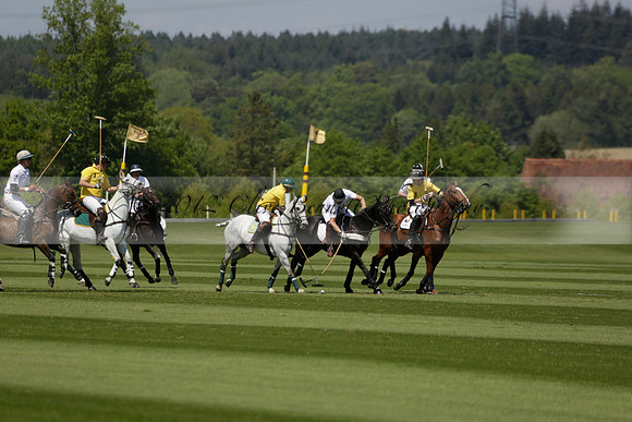Maiz Dulce v Pluma Negra in a Jubilee 6 Goal Polo match 2013.05.27