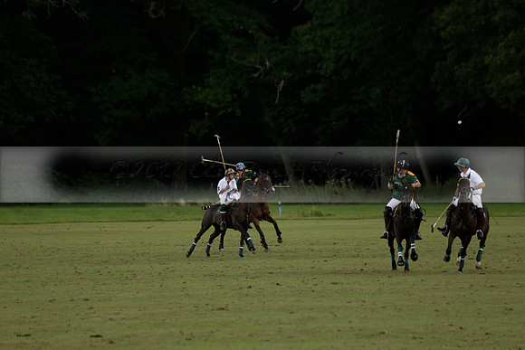 The Blue Jackets Cup polo match played between Maize Dulce (green) vs Home Farm (white) At the New Forest Polo Club on Sunday 18 August 2013