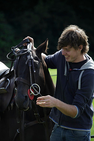 Montana v Maiz Dulce in the Uber 12 goal Final polo match played on Lawns 1 at Cowdray Park Polo Club on Sunday 26 August 2012