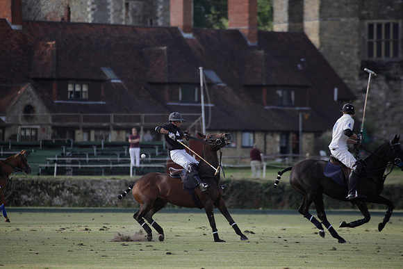 Summit v Combe Place in a West Sussex Cup polo match played on River at Cowdray Park Polo Club on Tuesday 21 August 2012