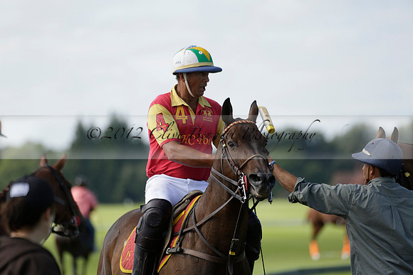 Four Quarters Black (black) v BHC (red) in a Autumn Cup polo match on Ambersham 2 at Cowdray Park Polo Club on Friday 20 September 2013 www.polopictures.co.uk