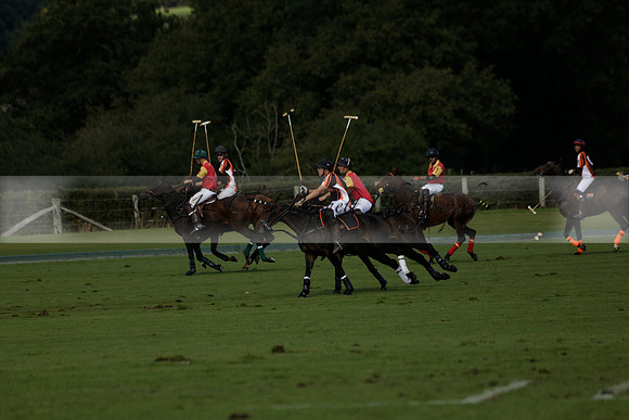Four Quarters Black (black) v BHC (red) in a Autumn Cup polo match on Ambersham 2 at Cowdray Park Polo Club on Friday 20 September 2013 www.polopictures.co.uk