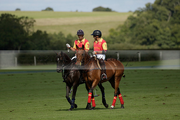 Four Quarters Black (black) v BHC (red) in a Autumn Cup polo match on Ambersham 2 at Cowdray Park Polo Club on Friday 20 September 2013 www.polopictures.co.uk