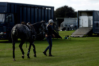 Four Quarters Black (black) v BHC (red) in a Autumn Cup polo match on Ambersham 2 at Cowdray Park Polo Club on Friday 20 September 2013 www.polopictures.co.uk