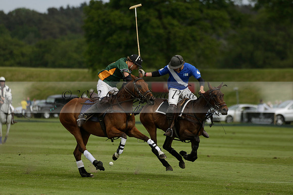 Maiz Dulce v Ghost Chilli in the Easebourne Cup final Polo match 2013.06.09