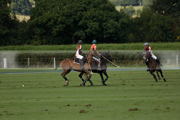 Four Quarters Black (black) v BHC (red) in a Autumn Cup polo match on Ambersham 2 at Cowdray Park Polo Club on Friday 20 September 2013 www.polopictures.co.uk