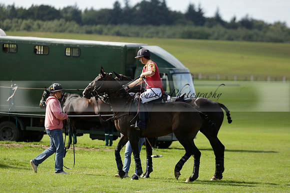 Four Quarters Black (black) v BHC (red) in a Autumn Cup polo match on Ambersham 2 at Cowdray Park Polo Club on Friday 20 September 2013 www.polopictures.co.uk