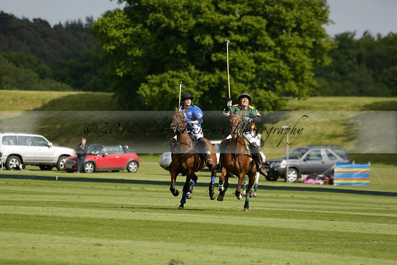Maiz Dulce v Ghost Chilli in the Easebourne Cup final Polo match 2013.06.09