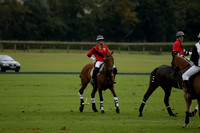 Four Quarters Black (black) v Clashleigh (red)in a Jaeger Le Coultre Autumn Cup polo match played on Ambersham 2 at Cowdray Park Polo Club on Wednesday 2013.09.11 www.polopictures.co.uk
