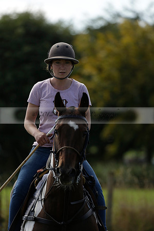 Four Quarters Black (black) v BHC (red) in a Autumn Cup polo match on Ambersham 2 at Cowdray Park Polo Club on Friday 20 September 2013 www.polopictures.co.uk