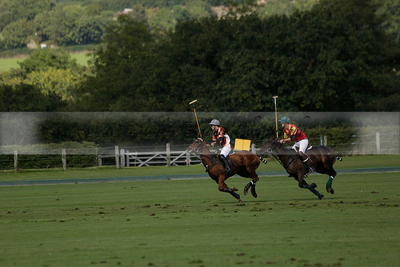 Four Quarters Black (black) v BHC (red) in a Autumn Cup polo match on Ambersham 2 at Cowdray Park Polo Club on Friday 20 September 2013 www.polopictures.co.uk