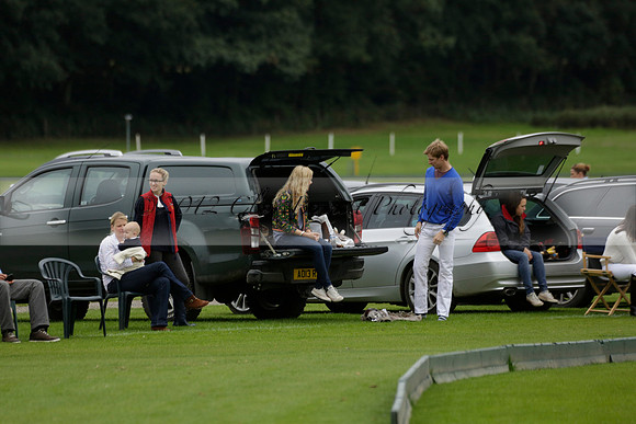 Four Quarters Black (black) v Clashleigh (red) in the Autumn Cup subsidiary final polo match on Ambersham 2 at Cowdray Park Polo Club on Sunday 22 September 2013 www.polopictures.co.uk