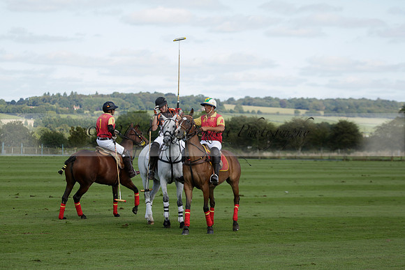Four Quarters Black (black) v BHC (red) in a Autumn Cup polo match on Ambersham 2 at Cowdray Park Polo Club on Friday 20 September 2013 www.polopictures.co.uk