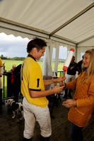 Maiz Dulce (green) v Las Esterellas (yellow) in the PSI Final polo match at Cowdray Park Polo Club on Ambersham 2 on Sunday 2013.09.08 www.polopictures.co.uk