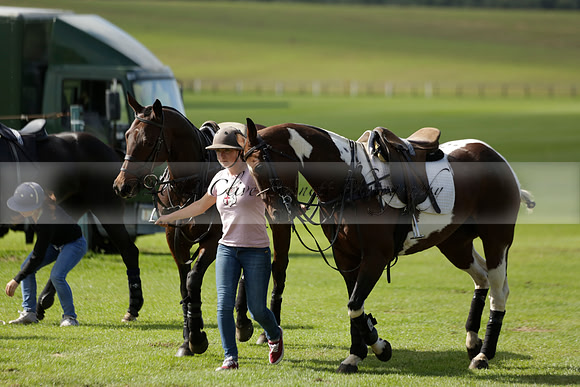 Four Quarters Black (black) v BHC (red) in a Autumn Cup polo match on Ambersham 2 at Cowdray Park Polo Club on Friday 20 September 2013 www.polopictures.co.uk