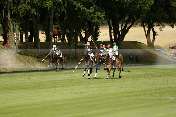 Jaeger Le Coultre (black)  v Wairakei Pastoral (white) in a Jaeger Le Coultre Holden White Cup polo match played on 29 July 2013 at Cowdray Park Polo Club on Brooksfieldwww.polopictures.co.uk