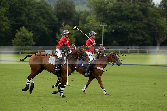 Four Quarters Black (black) v Clashleigh (red) in the Autumn Cup subsidiary final polo match on Ambersham 2 at Cowdray Park Polo Club on Sunday 22 September 2013 www.polopictures.co.uk
