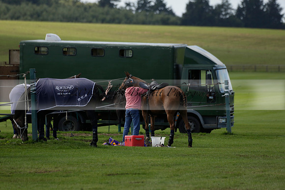 Four Quarters Black (black) v BHC (red) in a Autumn Cup polo match on Ambersham 2 at Cowdray Park Polo Club on Friday 20 September 2013 www.polopictures.co.uk
