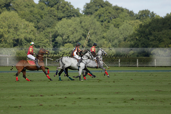 Four Quarters Black (black) v BHC (red) in a Autumn Cup polo match on Ambersham 2 at Cowdray Park Polo Club on Friday 20 September 2013 www.polopictures.co.uk