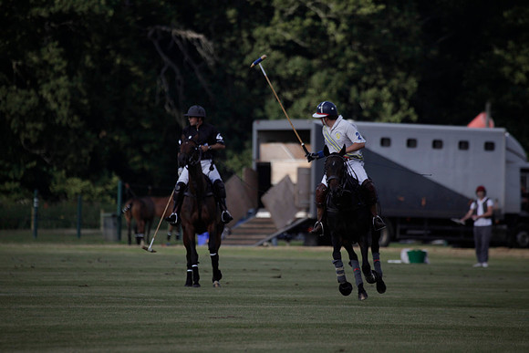 Summit v Combe Place in a West Sussex Cup polo match played on River at Cowdray Park Polo Club on Tuesday 21 August 2012