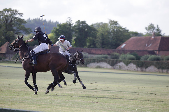 Summit v Combe Place in a West Sussex Cup polo match played on River at Cowdray Park Polo Club on Tuesday 21 August 2012