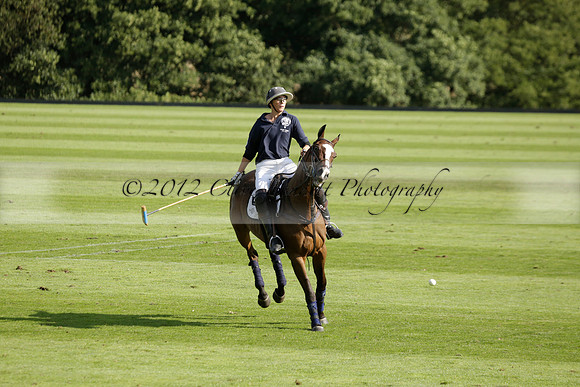 Pandas (white) v Home Farm (navy) in a Park House West Sussex Cup Polo match on Brooksfield at Cowdray Park Polo Club on Friday 30 August 2013. 2013.08.30 www.polopictures.co.uk