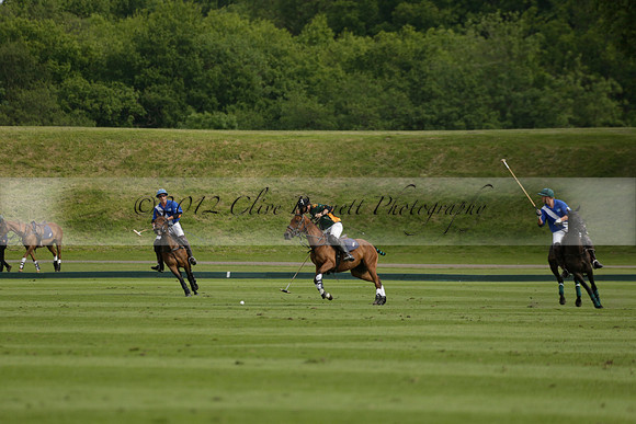 Maiz Dulce v Ghost Chilli in the Easebourne Cup final Polo match 2013.06.09