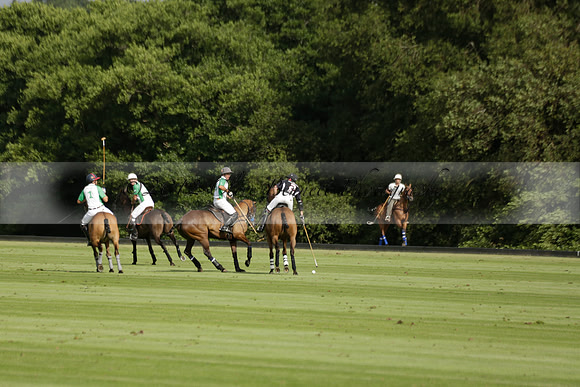 Jaeger Le Coultre (black)  v Wairakei Pastoral (white) in a Jaeger Le Coultre Holden White Cup polo match played on 29 July 2013 at Cowdray Park Polo Club on Brooksfieldwww.polopictures.co.uk