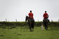 Devon & Somerset Staghounds meet at Larkbarrow Corner. North Devon. 2013.10.18 www.polopictures.co.uk
