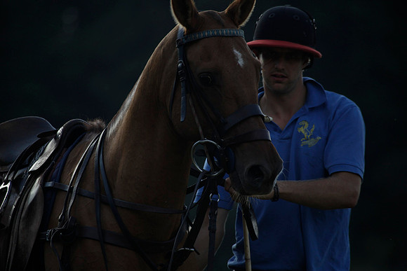 Summit v Combe Place in a West Sussex Cup polo match played on River at Cowdray Park Polo Club on Tuesday 21 August 2012