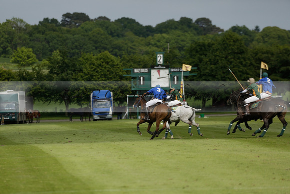 Maiz Dulce v Ghost Chilli in the Easebourne Cup final Polo match 2013.06.09