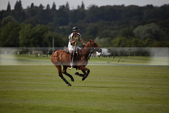 Maiz Dulce v Combe in a Brecknock Cup polo match played on Ambersham 2 at Cowdray Park Polo Club on Friday 17 August 2012