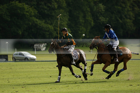 Maiz Dulce v Ghost Chilli in the Easebourne Cup final Polo match 2013.06.09