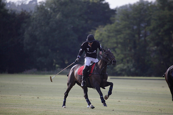 Summit v Combe Place in a West Sussex Cup polo match played on River at Cowdray Park Polo Club on Tuesday 21 August 2012