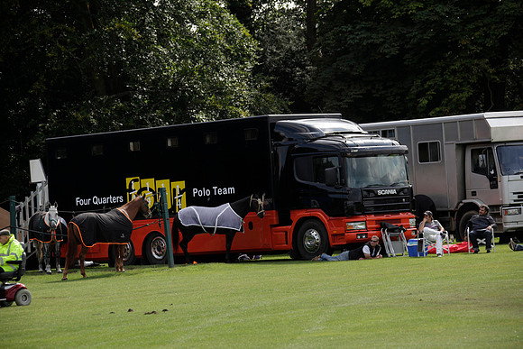 Montana v Maiz Dulce in the Uber 12 goal Final polo match played on Lawns 1 at Cowdray Park Polo Club on Sunday 26 August 2012