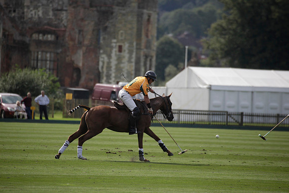 Montana v Maiz Dulce in the Uber 12 goal Final polo match played on Lawns 1 at Cowdray Park Polo Club on Sunday 26 August 2012