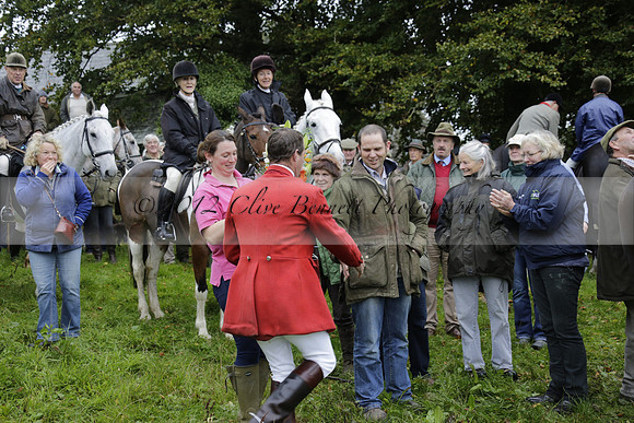 Devon & Somerset Stag Hounds meet at Liscombe on Saturday 12 October 2013 2013.10.12 www.polopictures.co.uk