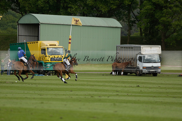 Maiz Dulce v Ghost Chilli in the Easebourne Cup final Polo match 2013.06.09
