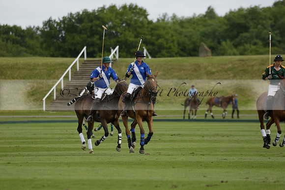 Maiz Dulce v Ghost Chilli in the Easebourne Cup final Polo match 2013.06.09