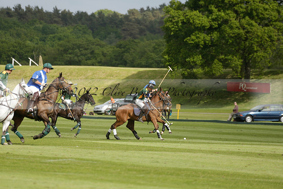 Maiz Dulce v Ghost Chilli in the Easebourne Cup final Polo match 2013.06.09