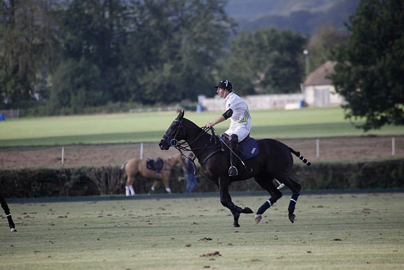 Summit v Combe Place in a West Sussex Cup polo match played on River at Cowdray Park Polo Club on Tuesday 21 August 2012